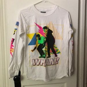 WHAM Long sleeve tee, size S